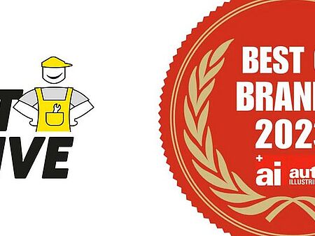Best of Brands 2023 - vote für JUST DRIVE!
